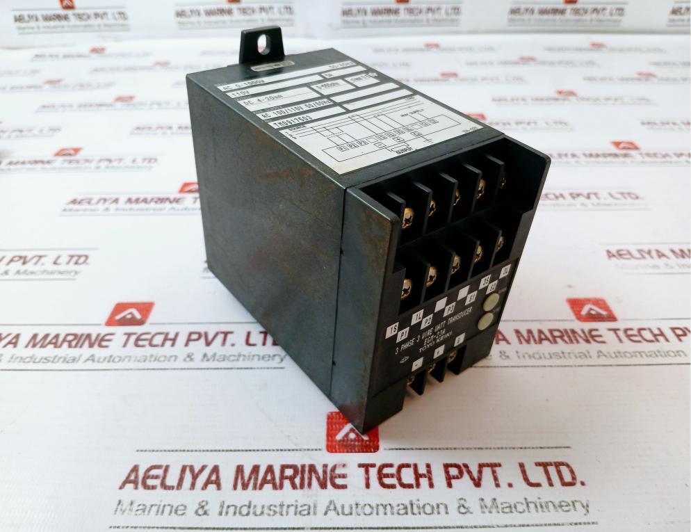 Toyo Keiki Egm-23A 3 Phase 3 Wire Watt Transducer - Image 3