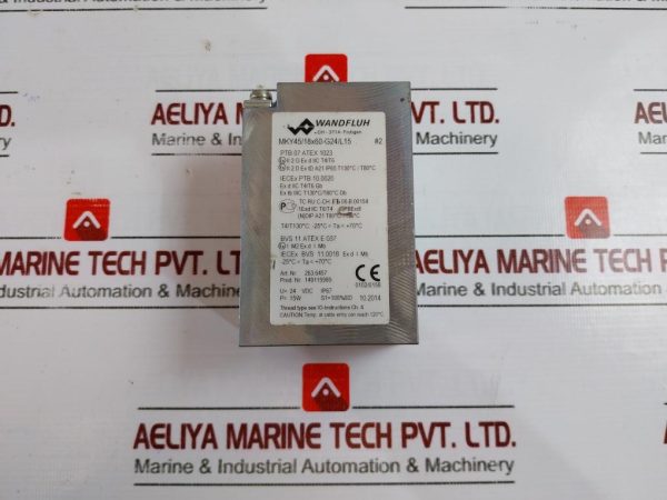Wandfluh Mky4518X60-g24L15 Solenoid Coil 24 V