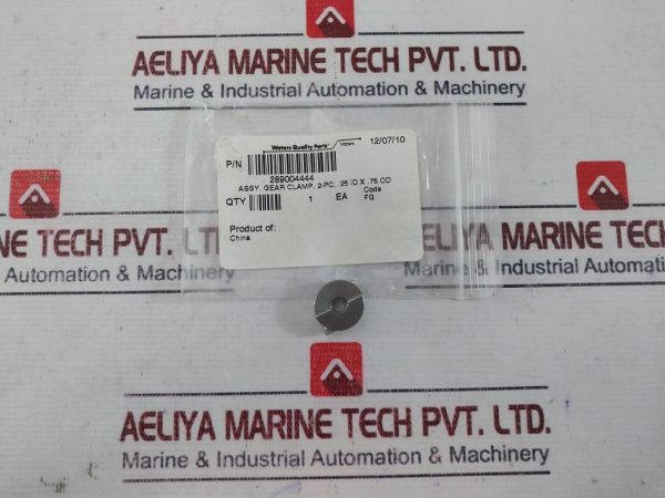 Waters 289004444 Assy Gear Clamp 2-pc .25 Id X .75 Od