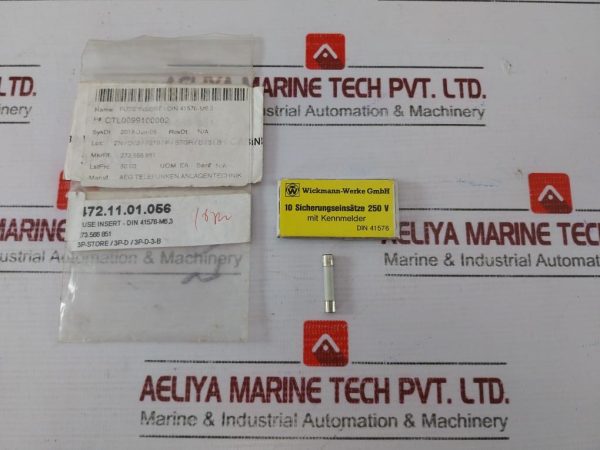 Wickmann-werke M6.3250V Fuse Insert-din