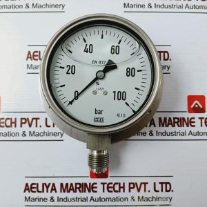 Wika 0-100 Bar Pressure Gauge