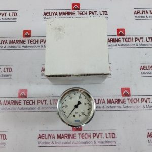 Wika 0-100 Bar Pressure Gauge