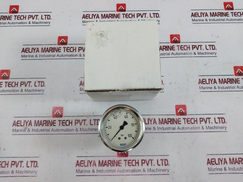 Wika 0-100 Bar Pressure Gauge