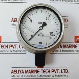 Wika 0-16 Bar Pressure Gauge