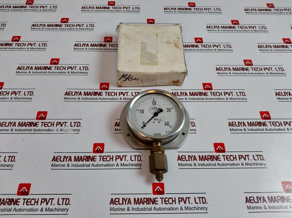 Wika 0-40 Bar Pressure Gauge