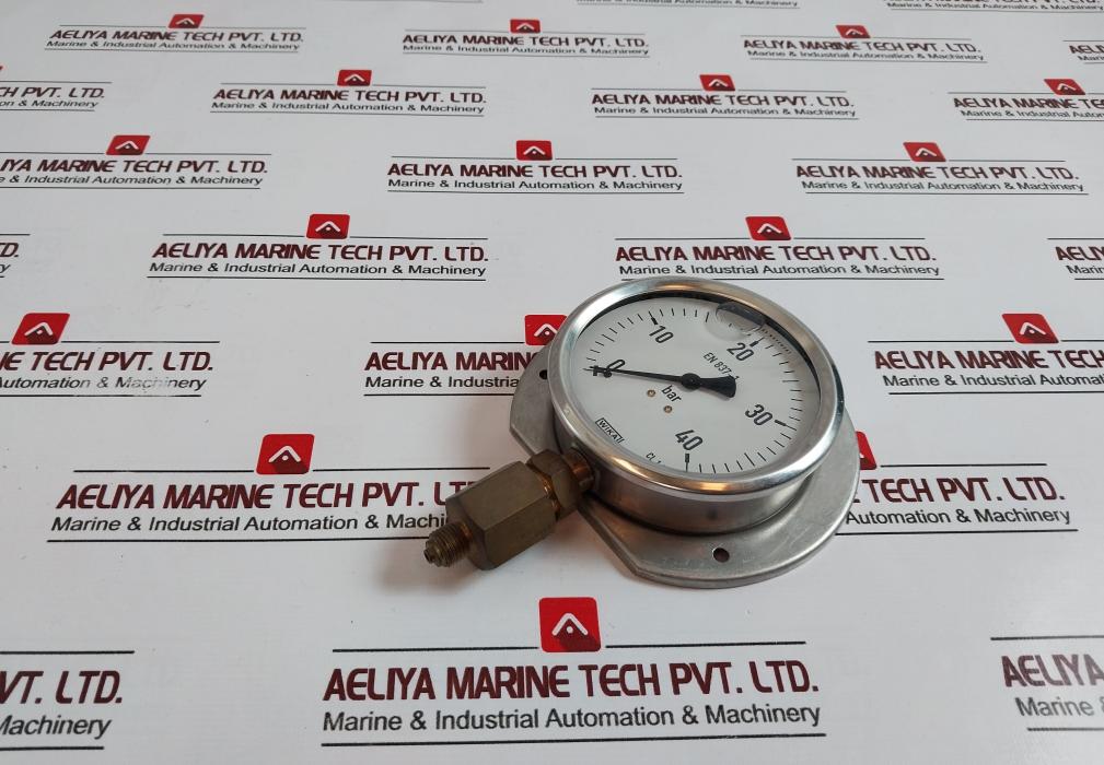 Wika 0-40 Bar Pressure Gauge - Image 3