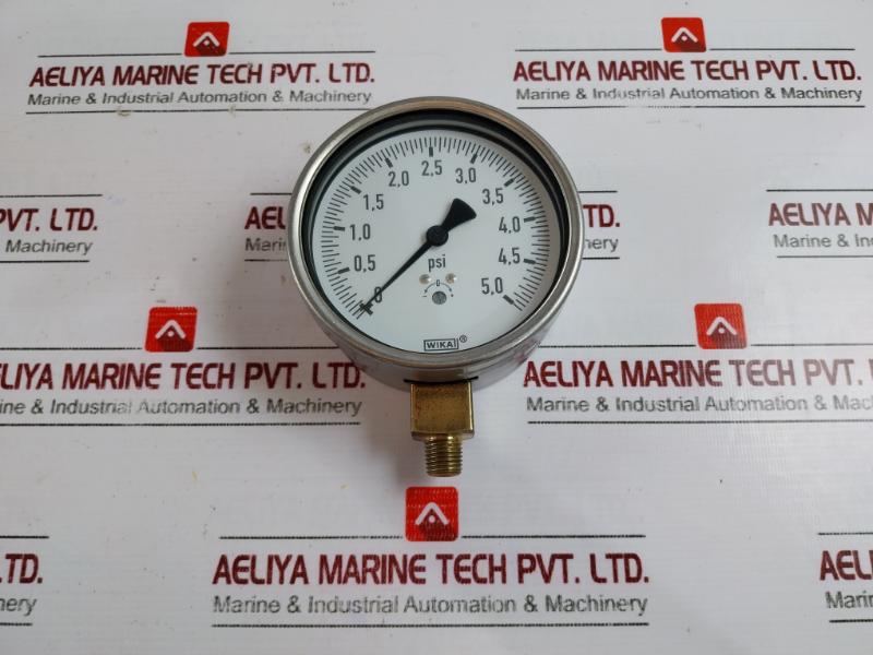 Wika 0-5,0 Psi Pressure Gauge - Image 3