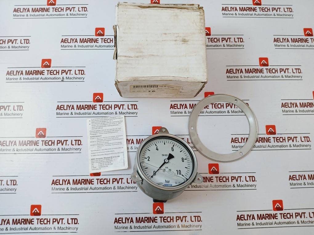 Wika 233.50.100 Pressure Gauge 0-10 Bar