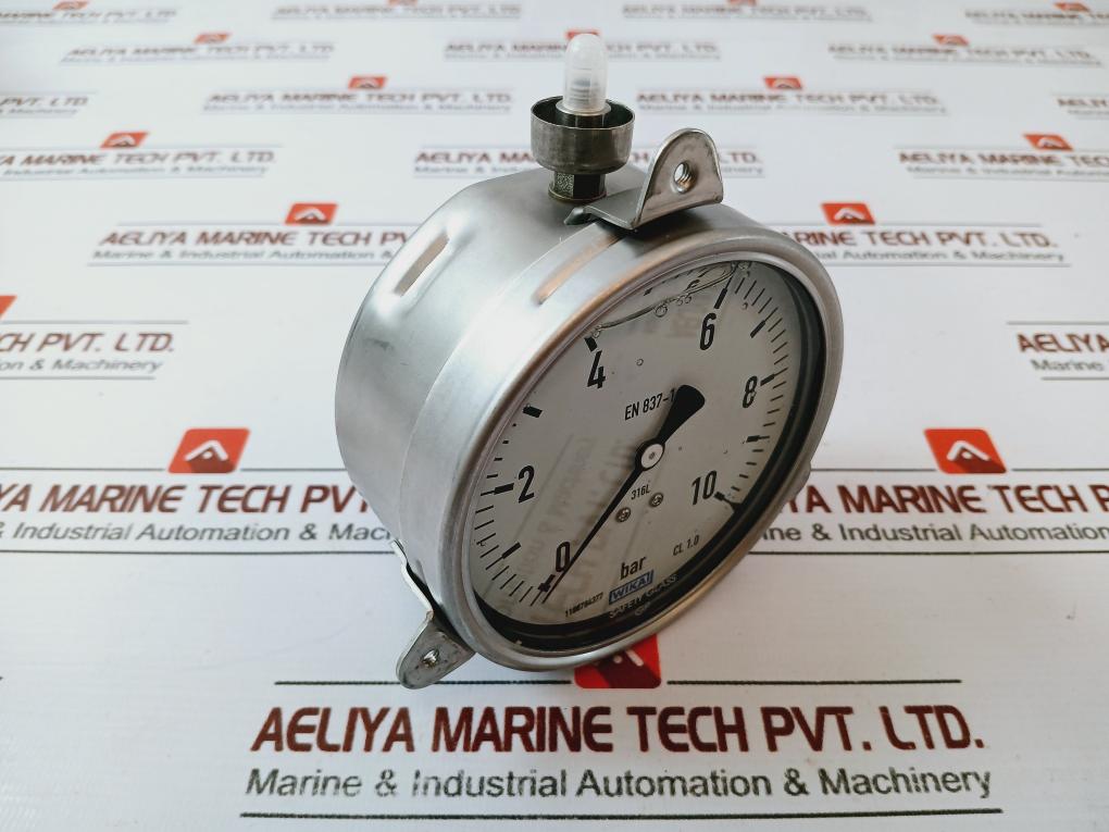 Wika 233.50.100 Pressure Gauge 0-10 Bar - Image 3