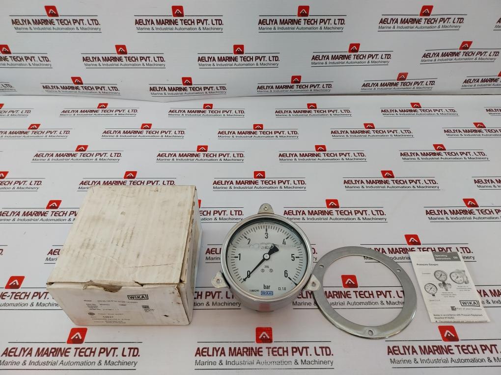 Wika 233.50.100 Pressure Gauge 0-6 Bar