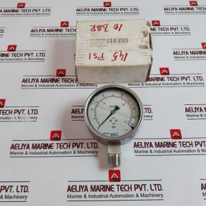 Wika En 837-1 Pressure Gauge 0-145 Psi