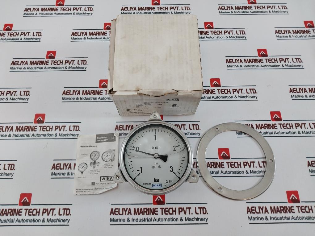 Wika En 837-1 Pressure Gauge
