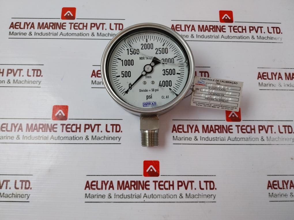 Wika Shimmer 233.50.100 Pressure Gauge - Image 3