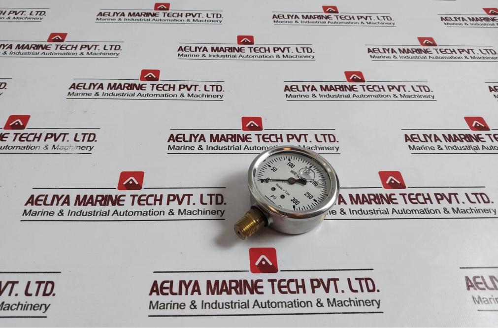 Wika Shimmer Nbr 14105-1 Pressure Gauge 0-300 Psi - Image 3