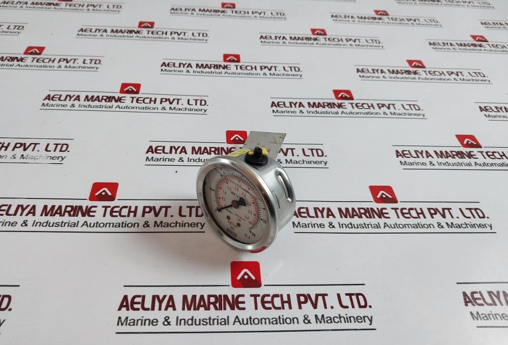 Wika Shimmer Nbr 14105-1 Pressure Gauge 0-60 Psi - Image 3