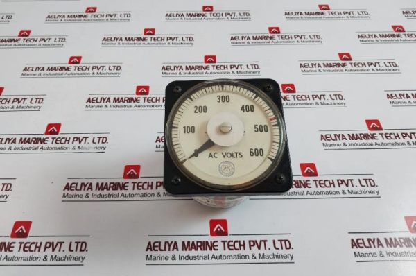 Yokogawa 103021pzsj7rl Ac Voltmeter 0-600 A