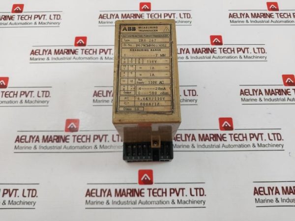 Abb Tra 267 Measuring Transducer 110v