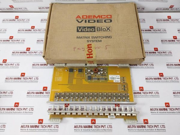 Ademco Honeywell Video Vblx16m0816 Video Input Module 94v