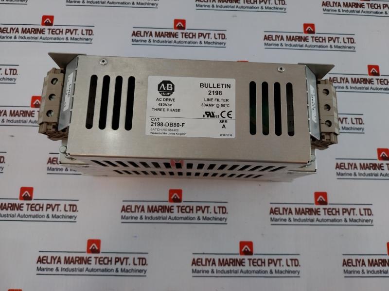 Allen-bradley A-b Quality 2198-db80-f Line Filter 480v