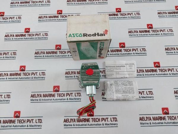 Asco Red-hat 8214g020 2-way Normally Closed Solenoid Valves 5 Psi