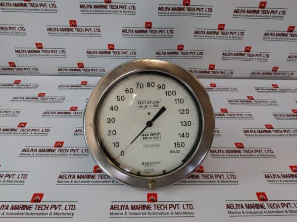 Ashcroft 0 To 154.32 Pressure Gauges