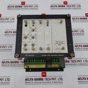 Autronica Ak-381 Voltage And Frequency Monitor 440v