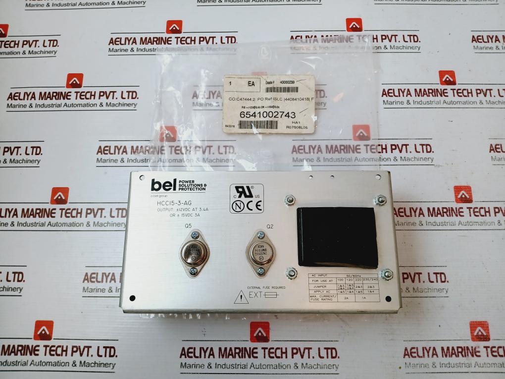 Bel Power Solutions Hcc15-3-ag Power Supply 15v