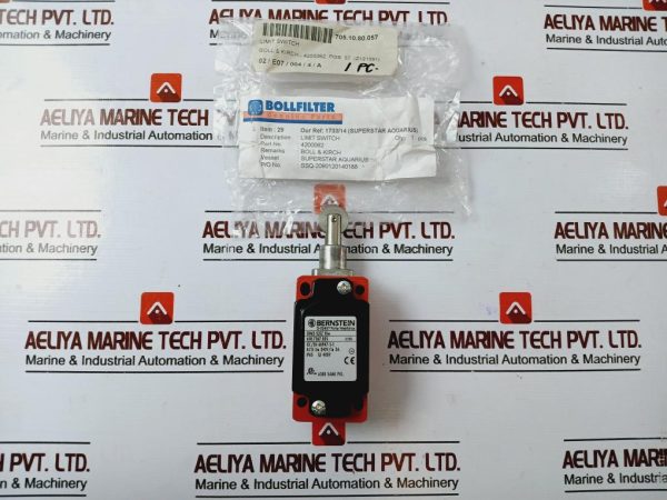 Bernstein Bollfilter Enm2-su1z Riw Limit Switch Ip65