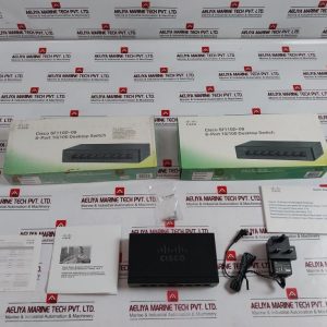 Cisco Leader Electronics Sf110d-08 Desktop Switch With Adapter 240v