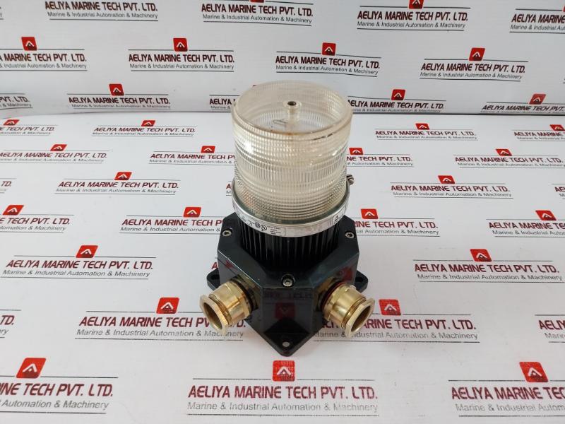 Federal Signal Fb2pst Fireball Strobe Light 120v - Image 3