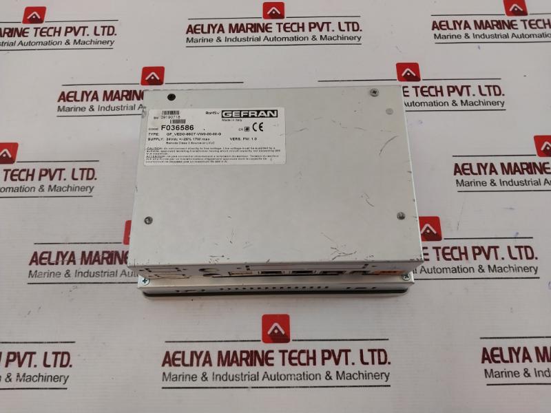 Gefran Gf_vedo-65ct-vw0-00-00-g Hmi Supplier Control Unit 24v - Image 4