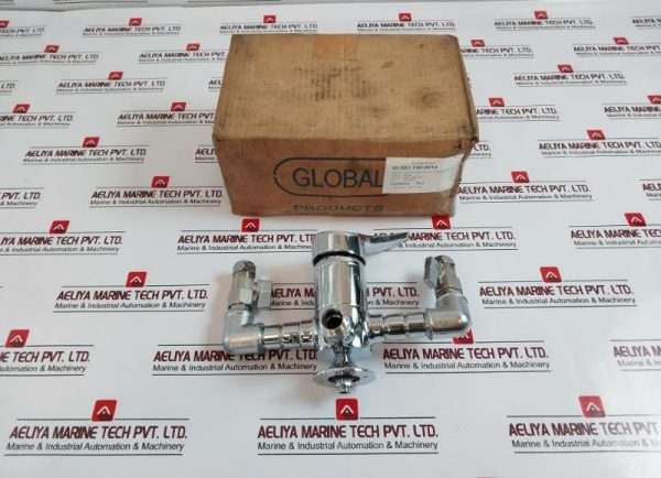 Global Gmf-2abt-200 Shower Mixer Combination Tap Set