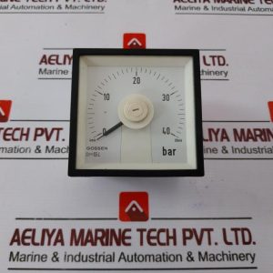 Gossen 0-40 Bar Ammeter 600 V