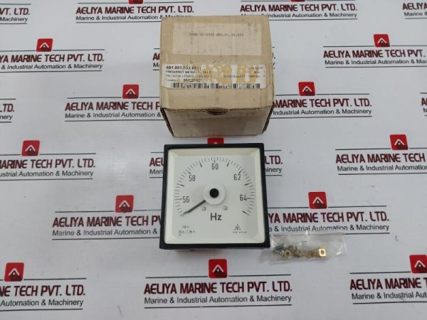 Gossen Metrawatt 55-65 Hz Frequency Meter 100v