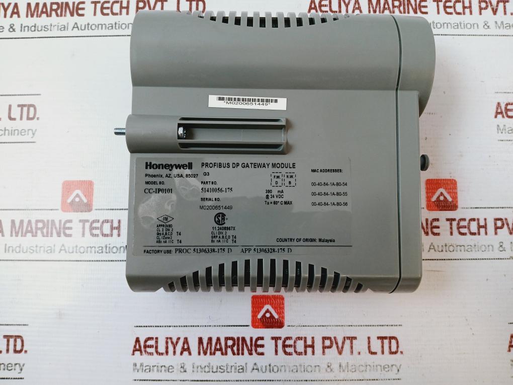 Honeywell Cc-ip0101 Profibus Dp Gateway Module 24v - Image 4