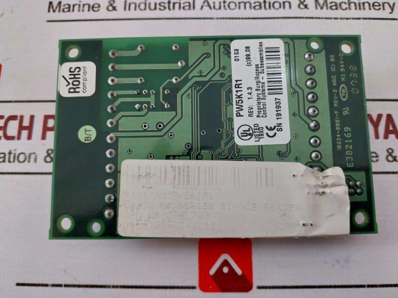 Honeywell Pw5k1r1 Series Single Reader Module 94v