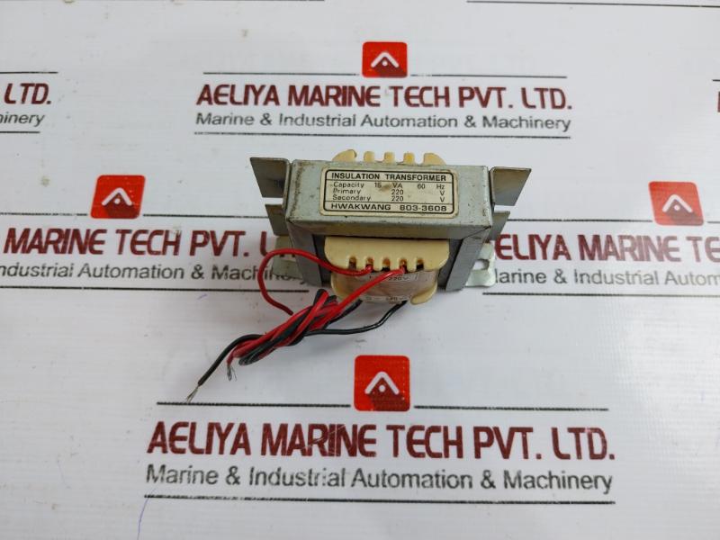 Hwakwang 803-3608 Insulation Transformer 220v