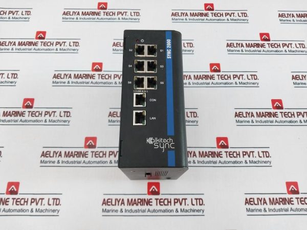 Kalkitech Sync 2000-s6r1 Substation Protocol Gateway 24v