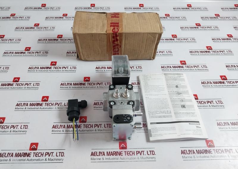 Krom Schroder Vag 125rnkae Pressure Regulator With Double Solenoid Valve 24 V