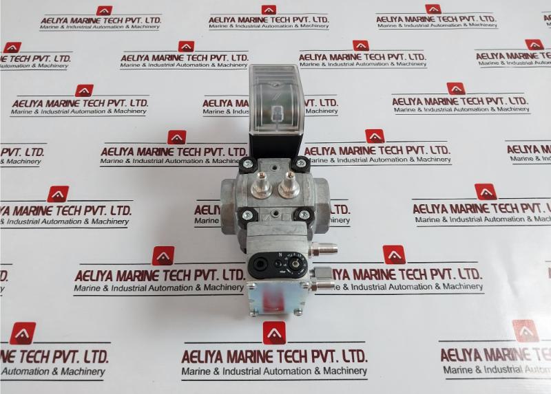 Krom Schroder Vag 125rnkae Regulator With Solenoid Valve 24 V