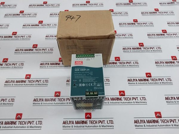 Mean Well Sdr-480p-24 Power Supply 24v