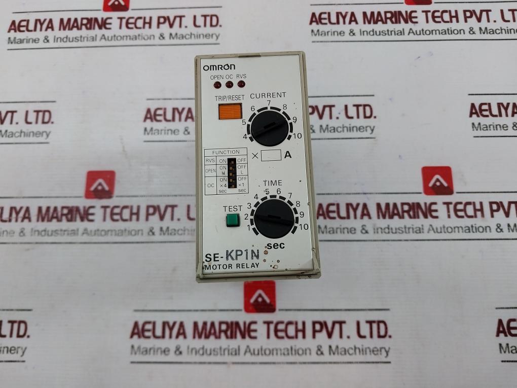 Omron Se-kp1n Motor Relay 120v