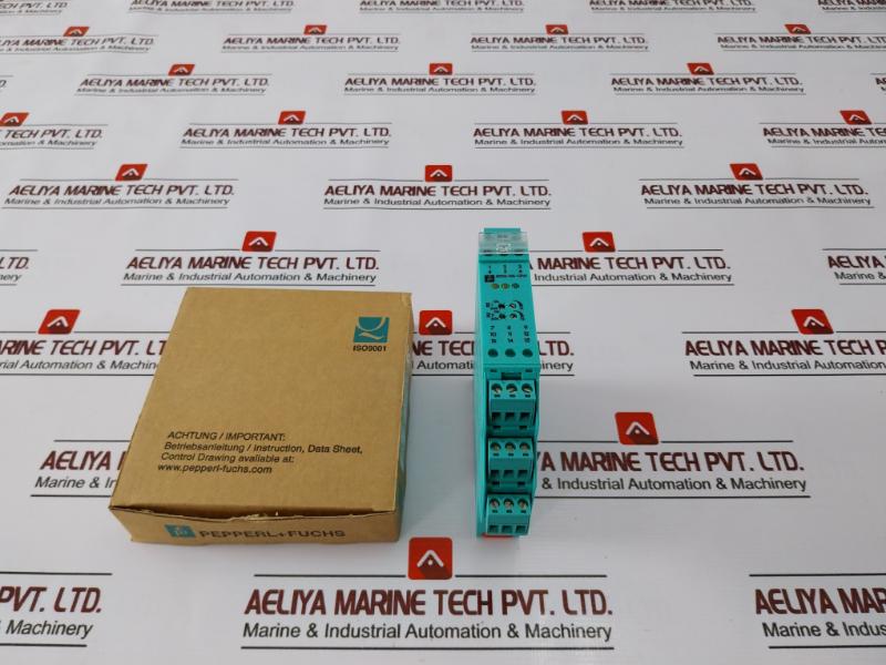 Pepperl+fuchs K-system Kfd2-gs-1.2w Current Input Trip Module 250v