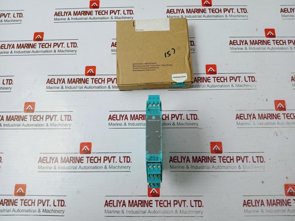 Pepperl+fuchs K-system Kfd2-stc4-1.2o Safety Barrier Power Supply