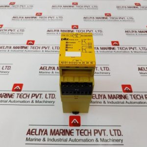 Pilz P2hz X1p 24vdc 3no 1nc 2so Two-hand Control Relay Module 240v