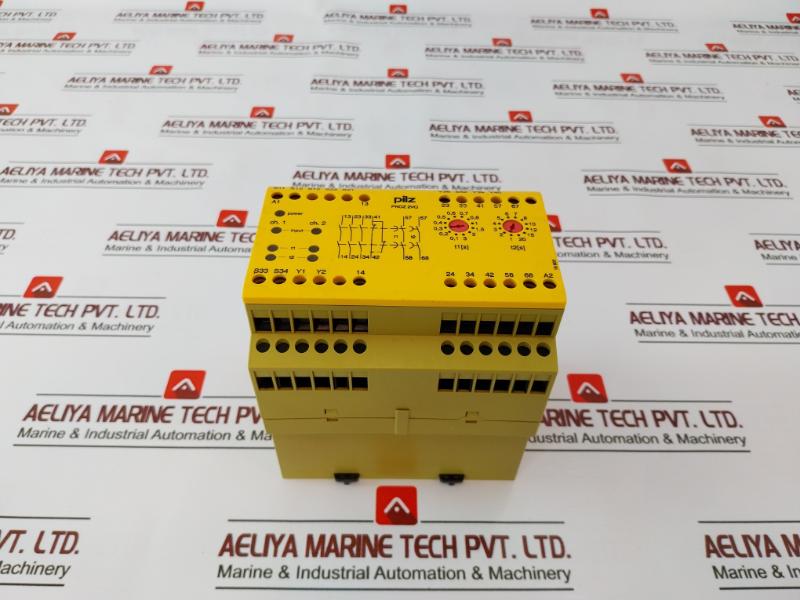 Pilz Pnoz 2vq 24vdc 3no 1nc 2no T Safety Relay 240v