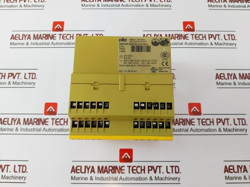 Pilz Pnoz 2vq 24vdc 3n/o 1n/c 2n/o T Safety Relay 240v - Image 4