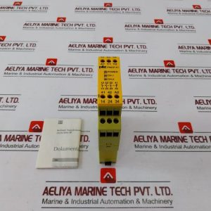 Pilz Pnoz X1 24vacdc 3no 1nc Safety Relay 240v