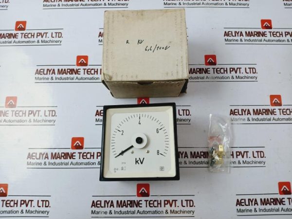 Sael 0-8 Kv Voltmeter 121v