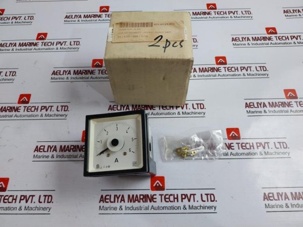 Sael Abb Metrawatt Pq72s Ammeter 6a